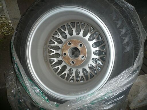 日産純正 BBS ホイール 16インチ スタッドレスタイヤ付き 4本