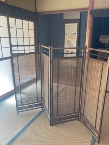 衝立 昭和レトロ　パーティション