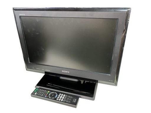 【2009年製】SONY 液晶デジタルテレビ 19V型 KDL-19J5 リモコン付き NO.126