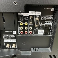 【2009年製】SONY 液晶デジタルテレビ 19V型 KDL-19J5 リモコン付き NO.126の画像