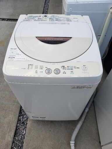 SHARP シャープ 洗濯機 4.5k ES-GE45P 2015年 \n\n
