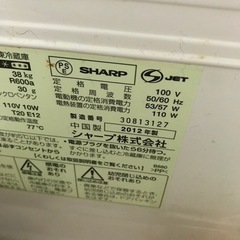 【２８日までに引き取り希望]冷蔵庫、電子レンジ、トースター、3点セットの画像