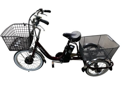 【PELTECH】ペルテック 電動アシスト自転車 三輪車 TDR-163L NO.127
