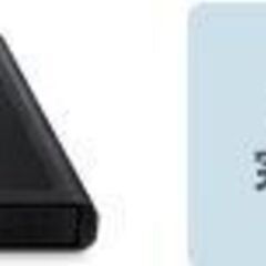 ＵＳＢ２.０ポータブルＤＶＤドライブ　書込ソフト付きＢＫの画像