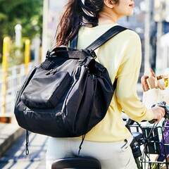 【70%OFF】エコバッグ（リュック、折りたたみ）の画像