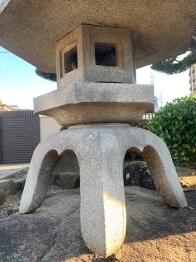 雪見灯籠　灯籠　エクステリア