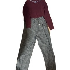 キラキラとガウチョセット