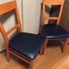 ダイニングテーブル セット イス2脚付き 2人 椅子つきの画像