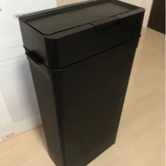 【訳あり】ダストボックス（黒）　#省スペース の画像