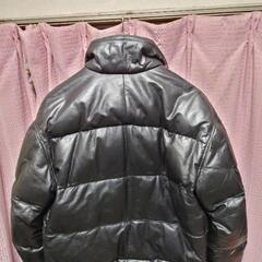【値下げ】ダウンジャケット　レザーダウンの画像
