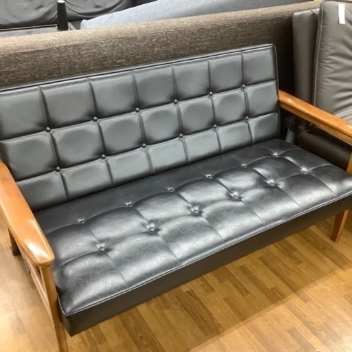 カリモク60 Kチェア2シーター 2人掛けソファー スタンダード ブラック