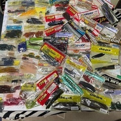 バス釣りワーム、ラバージグまとめ売り
