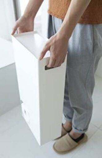 山崎実業 トイレットペーパーストッカー タワー【8ロール】