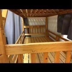 二段ベットの画像