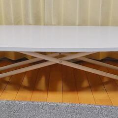 高さ5段階可変テーブル（幅90✕奥行60✕高さ28.5〜60cm）無料で差し上げますの画像