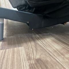 レザーソファベッドの画像