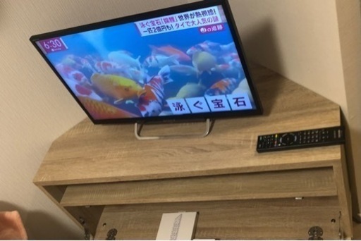 ソニーのテレビ　24インチ　SONY 2015 テレビ台セット