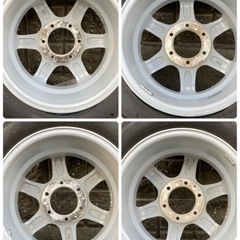 即渡可能　ハイエースブリヂストンスタッドレスホイール付　215/65R16 4本の画像