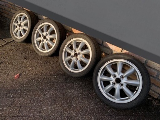 165/50r15 ダイハツ純正ミニライト タイヤホイールセット