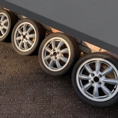 165/50r15 ダイハツ純正ミニライト タイヤホイールセット