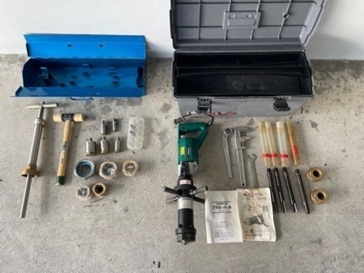 タブチ 穿孔機 &メタルスリーブ挿入器セット