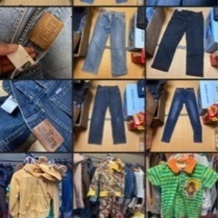 常設フリマ会場★デニムジャケットやズボン、子供服の画像