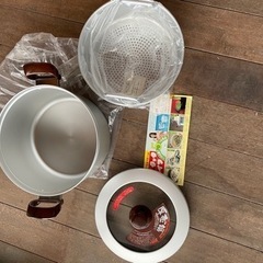 ②一つのお鍋で5つの用途。新品