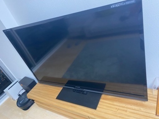 SHARP 液晶テレビ　Quattron（4元色）60インチ