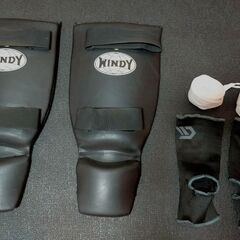 WINDY(ウィンディ) レッグガード レッグプロテクター レガース　アンクルガード バンテージ　セットの画像