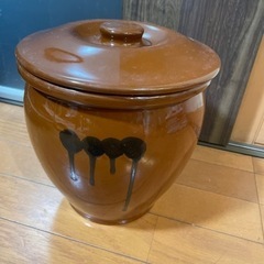 丸カメ　3号　味噌ツボ　糠床