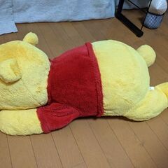 2020購入★ディズニー　くまのプーさん　特大ぬいぐるみの画像