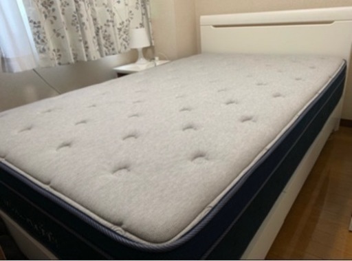 【ニトリ】セミダブルベットフレーム&マットレス15,000円（マットのみ14,000）