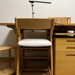 カリモク家具学習机セット　【受け渡し予定者確定】