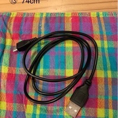 ⑬ USB TypeA ✖️ Micro USB typeB ケ...
