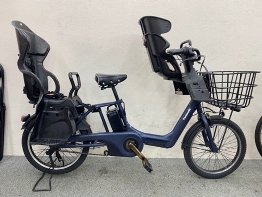人気な車種　パナソニックギュットアニーズ　3人乗り電動自転車　子供乗せシート付きのお買い得品　引き取り歓迎