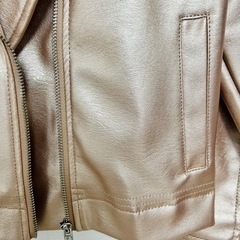 新品未使用♡キッズジャケット(ライダース風)150cmの画像