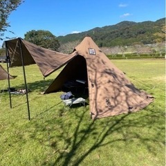 OneTigris Northgaze ポリコットンTCワンポールテント 二股化