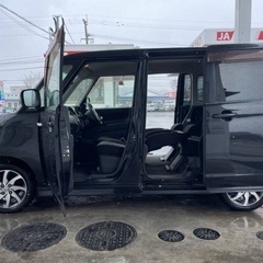 月々9千円〜分割払い可‼️車検2年付き！【名義変更代込み】大人気☆日産 ルークス ハイウェイスター☆SDナビ付き☆走行中DVD見れます☆TVも見れます☆ETC付き☆便利なパワースライドドア☆フルオートエアコン☆純正アルミ☆ドライブレコーダー付きのフル装備☆ 事故修復歴無し☆そのまま乗って帰れます‼️ の画像