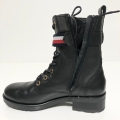 【廃盤】TOMMY HILFIGER ジップアップ バイカーブーツの画像