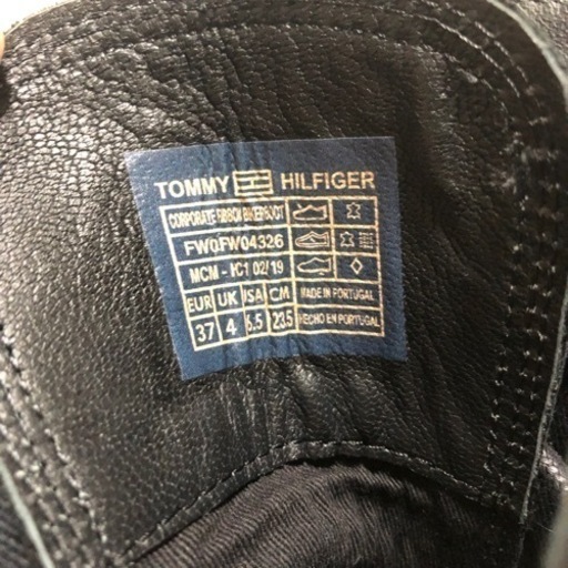 【廃盤】TOMMY HILFIGER ジップアップ バイカーブーツ