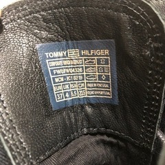 【廃盤】TOMMY HILFIGER ジップアップ バイカーブーツの画像
