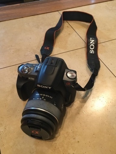 一眼レフカメラ　SONY α330 
