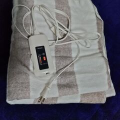 【受渡者決定】電気毛布　130×180㎝　YAMAZENの画像