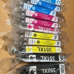 Canonプリンターインク互換製品351と350セット