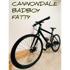 cannondale　badboy取置き中