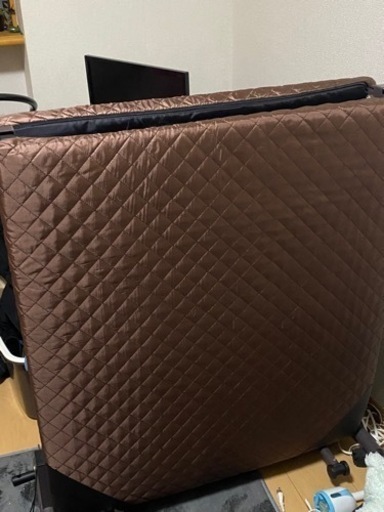 【お譲り先確定済】折りたたみ式シングルベッド