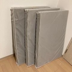 エコラテエリート　三つ折りマットレス10cm シングル