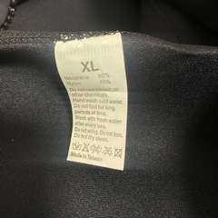 ボートコート　黒　XL アクアラングの画像