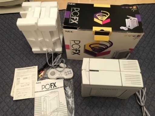 PCFX本体　箱根説明書付