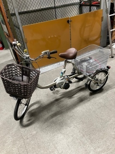 パナソニック　三輪アシスト自転車　ジャンク